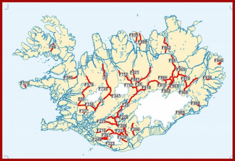 Iceland F-roads